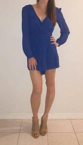 Lac Bleu  Long Sleeve Romper