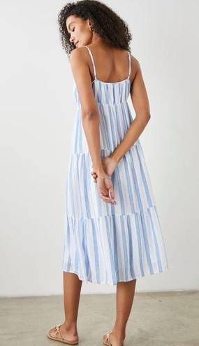 Rails NWOT  Avril Gibson Stripe midi summer dress size S