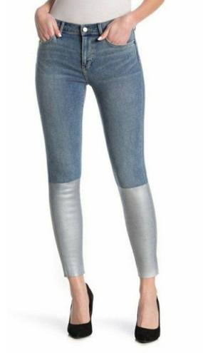 Sam Edelman San Edelman The Kitten Mid Rise Skinny Ankle Raw Hem Size 4 / 27