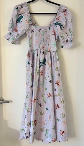 Hill House The Ophelia Dress in Sea Creatures Size XS NWT
