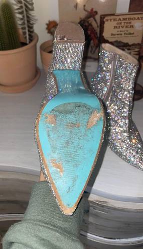 Betsey Johnson Sparkly Boots