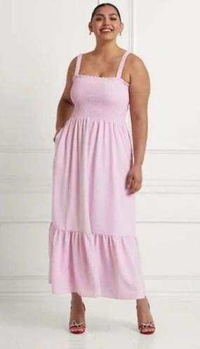 Hill House NWT  Ballerina Pink The Anjuli Maxi Nap Dress Size XXL