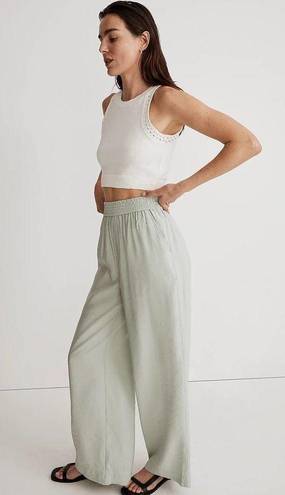 Madewell Carly Wide Leg Pants in Softdrape Size M NWT