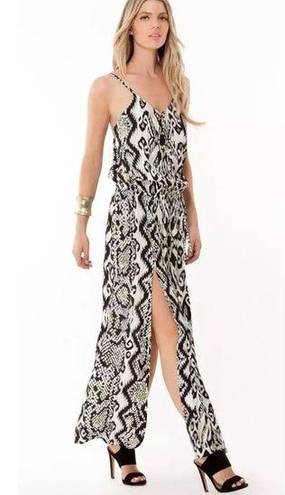 Hale Bob  Split Front Maxi Dress Size Large