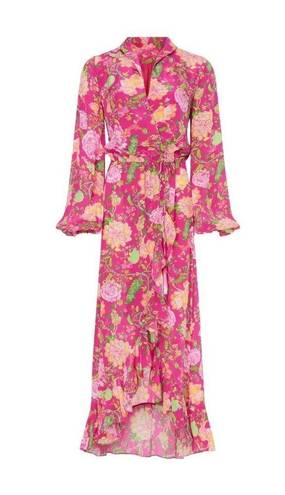 Rococo  Sand Chloe Wrap Maxi Dress in Pink XLarge Womens Long Gown