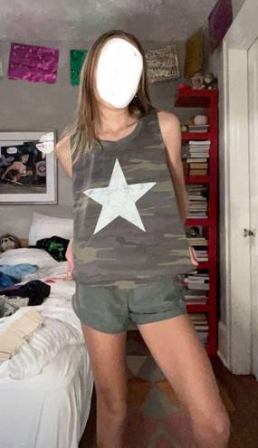 Grayson Threads Camo Tank W Star