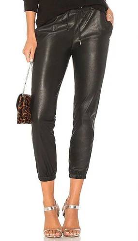 n:philanthropy Scarlett Faux Leather Jogger Pants In Black