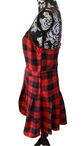 Divided  By H&M Pleated Plaid Dress Formal Career Workwear Summer