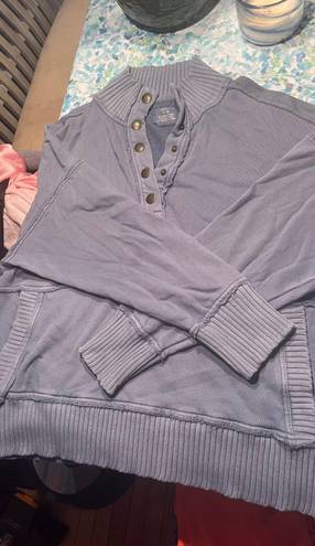 Aerie Button Pullover