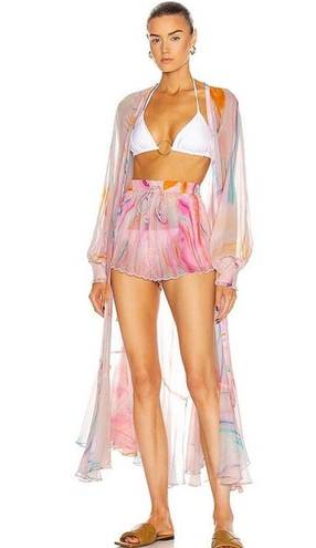 Rococo  Sand Davina Robe Dress - Pink Multi - XS