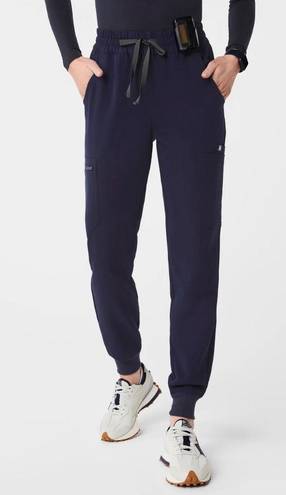 FIGS Navy High Waisted Uman Relaxed Petite Jogger Scrub Pants