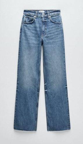 ZARA High Waisted Vintage Jeans Blue Size 6