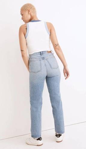 Madewell The Curvy Perfect Vintage Straight Jean in Seyland Wash High Rise 28