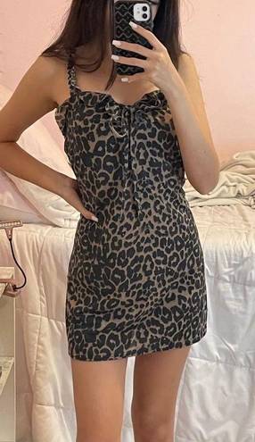 Pretty Little Thing NWT s leopard dress