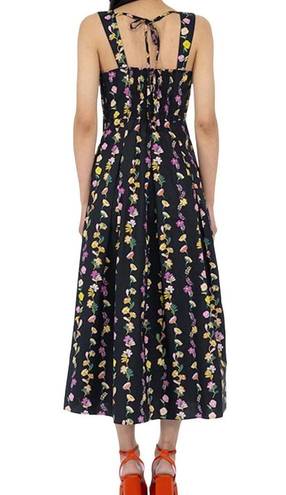 Onyx Banjanan Ophelia Floral Print Dress In Folk Floral  Women’s Sz S