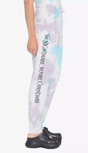 Disney The Nightmare Before Christmas Jack Tie-Dye Girls Sweatpants Size XL New