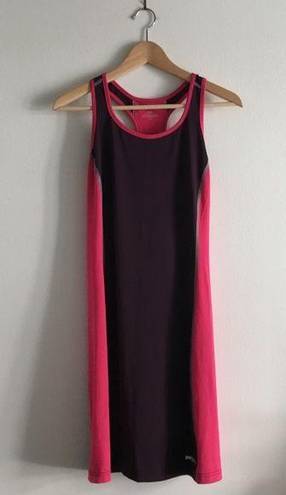 Patagonia  Color Block Racer‎ Back Sleeveless Athletic Shift Dress Womens …