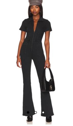 Free People Denim Jumpsuit