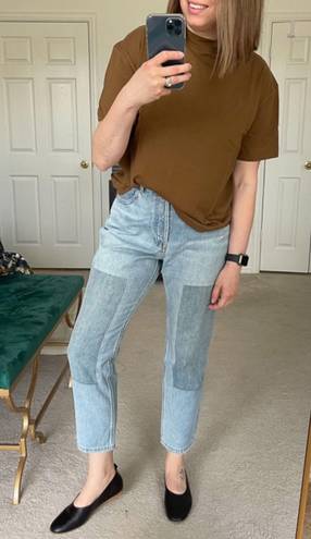 Everlane 90’s Cheeky Panel High Rise Crop Jeans