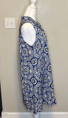 Tuckernuck  Del Mar Medallion Sleeveless Charlie Dress New Size Small