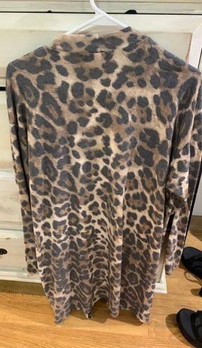 Cherish cheetah print cardigan 