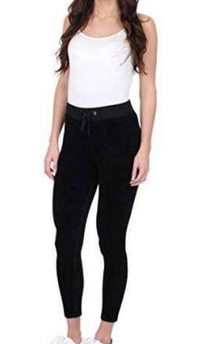 Juicy Couture  Black Label Velour Leggings NWT