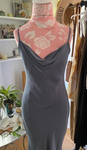 Final Touch New  Blue Gray Slip Dress S