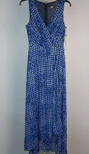 Tommy Hilfiger  Women's Island Tile Chiffon Maxi Dress Size 2