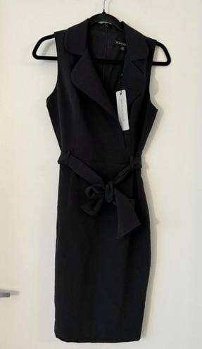 Black Halo  Danica Belted Sheath Dress Size 2 NWT