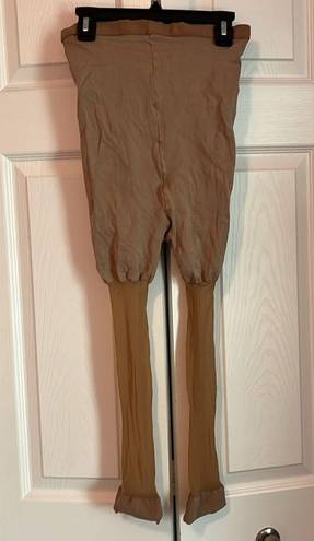 Full length spanx Tan Size M