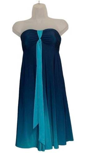 Jordan Taylor Ombré Dress Blue Small