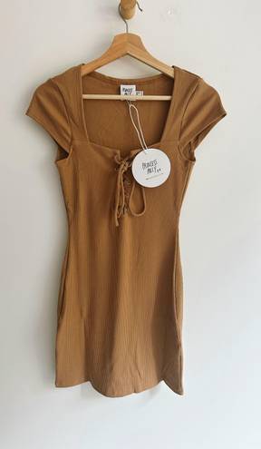 Princess Polly Caleb Mini Dress Brown