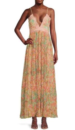 Rococo  Sand Floral Maxi Dress, Revolve* Multicolor Size XS New w/Tag