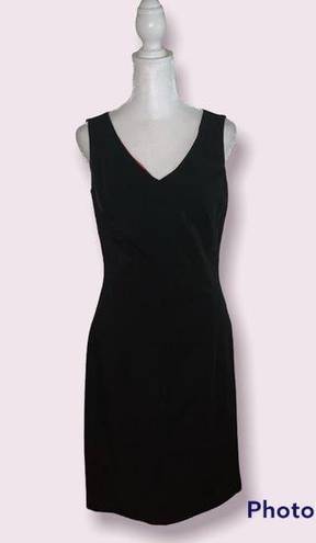 Isaac Mizrahi  For Target Black Midi Length Pencil Dress Size 8