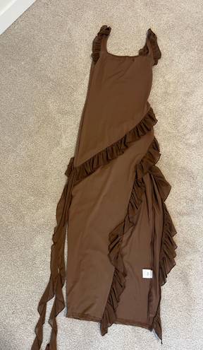 Brown Maxi Dress Size XS