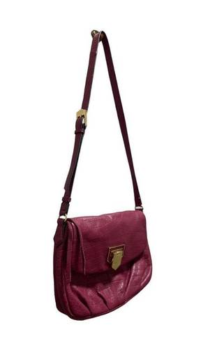 Aimee Kestenberg  Genuine Leather Shoulder Bag Red One Size Stealth Wealth Minima