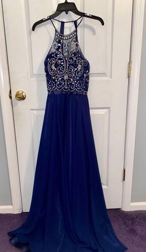 PromGirl Navy Blue Prom / Formal Dress