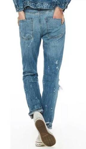 Scotch & Soda Maison Scotch Bandit Boyfriend Jeans In Blue size 24