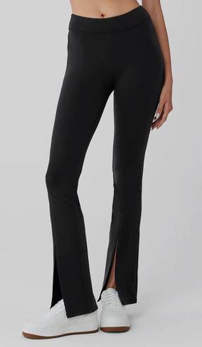 Alo Yoga Alo Airbrush High Waist Flutter Legging Flare XXS Black