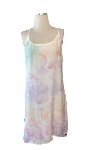 n:philanthropy  Willa Slip Dress in Groovy Blues Tie Dye X-Small