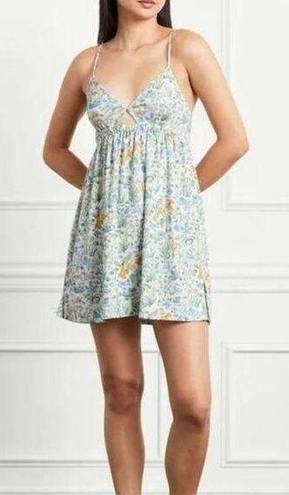 Hill House  The Aurora Organic Cotton Sleep Dress Multi Sherwood Forest XS NWT