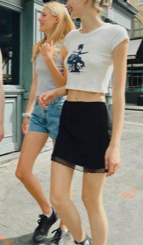 Brandy Melville Black Mini Skirt