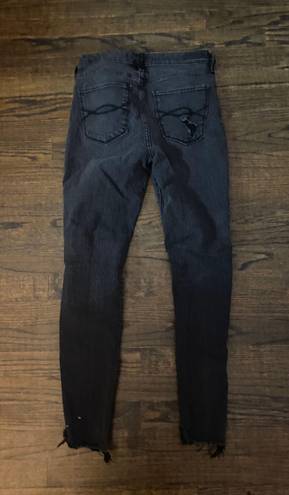 Abercrombie & Fitch Abercombie super skinny high rise jeans.