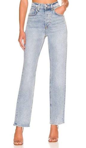 GRLFRND  Mid Rise straight Leg Jeans Light Wash Women’s Size 27