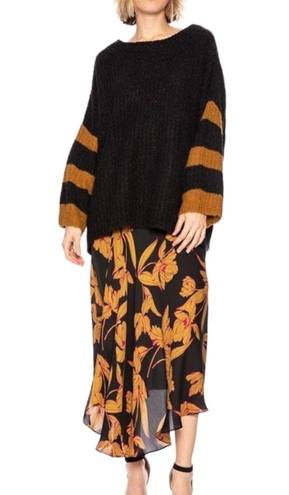 ALC Frank NEW A.L.C. Lorenzo Black Oversized Alpaca Blend Sweater