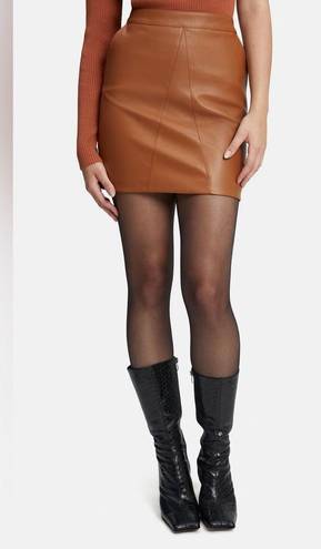 Bardot  Alexis Vegan Leather Skirt // NWT