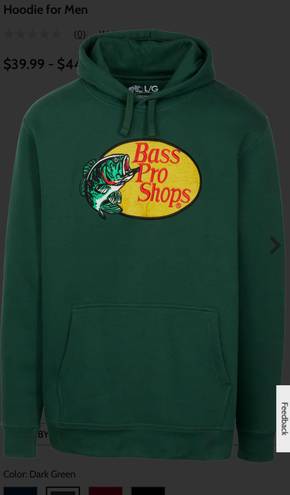 Bass Pro Shops bass pro shop Hoodie Green Size M - $23 New With Tags - From  Sydnie