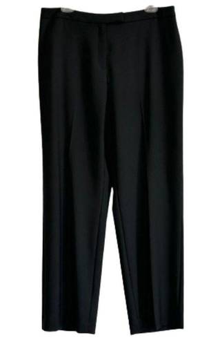 Valerie Stevens Valerie Separates Black Straight Leg Dress Office Trouser Pants Petite Size 14P