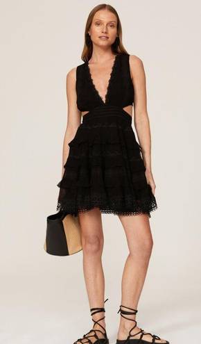 Rococo  SAND Black Lace Tessa Dress