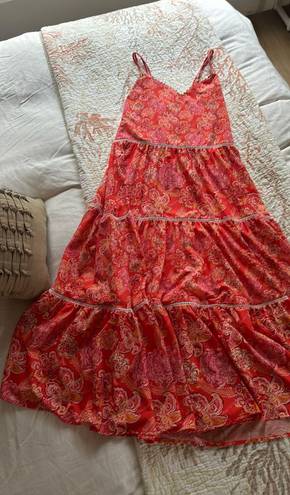 Bamboo Sundress Orange